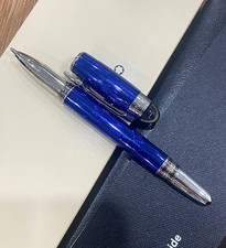 New Mont blanc StarWalker Space Blue Rollerball Pen – Luxury Gift w/Box 2026 picture