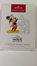 2026 Hallmark Ornament Year of Disney Magic Disney Mickey Mouse Christmas picture