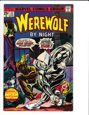 Werewolf by Night #32 (Marvel, 1975), Fine 6.0, 1st appearance of Moon Knight picture