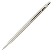 Parker Classic Ballpoint Pen  Stainless Steel  Black Ink New In Box Made In Usa picture