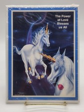 Vintage Ferraro Mythical Unicorn Plaque 