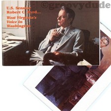 1988 Senator Robert C Byrd West Virginias Voice Campaign Brochure Booklet picture