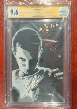 Enormous #7 STRANGER THINGS Artist Ed. CGC 9.6 SIGNED Millie Bobby Brown to 11 picture