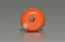 Real Tibet 18th Century Old Antique Noble Buddhist Red Coral Mala Bead Amulet picture