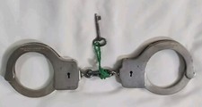 Antique Handcuffs 1924 The Peerless Handcuff Co. Springfield Massachusettes picture