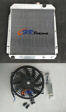 3 ROW Radiator+Fan FOR Buick Special Roadmaster Century Super 1954-1956 55 V8 AT picture