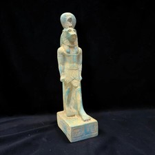 Egyptian Artifacts A Rare Authentic Pharaonic Statue Egyptian Goddess Tefnut BC picture