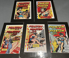Lot of 5 NEW PS Artbooks Phantom Lady Facimile Reprints w/ Framed Artprints picture
