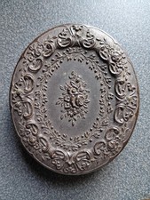 Antique Oval Thermoplastic Union Case For Tintype Photo 3