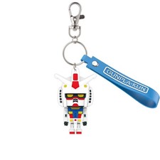 Bandai Mobile Suit Gundam RX-78-2 Gunpla-kun 3D Rubber Mascot Keychain picture