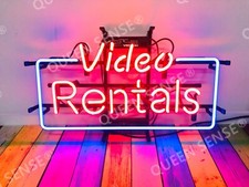 Video Rentals Neon Sign 20