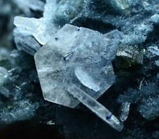168 Ct Vorobyevite Beryl Rosterite Crystal With Tourmaline Crystals On Albite picture