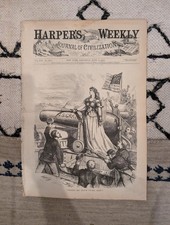 1872 Republican Convention Philadelphia Harpers Weekly June 15 Broad St Nast picture