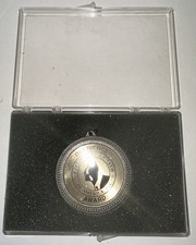 Vintage 1988 Boston Terrier Club Of America Inc Obedience Award Medal Medallion picture