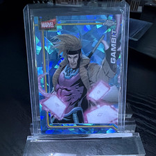 2026 Topps Chrome Sapphire X-Men Gambit #039 Hologram Trading Card picture
