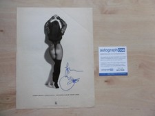 Cher autograph signed A4 magazine image ACOA picture