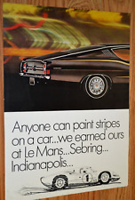 ★1968 FORD TORINO / GT40 ORIGINAL VINTAGE ADVERTISEMENT PRINT AD 68 GT 40 picture