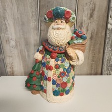 Vintage GARE Inc 1997 Ceramic Santa Claus-Saint Nicholas- Christmas Tree 9