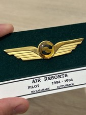Rare Vtg Air Resorts Airline Pilot Wings Convair DC3 Fleet SoCal 1980’s Burbank picture