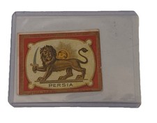 1910 T107 Helmar Turkish Cigarettes Seals & Coats of Arms Persia picture