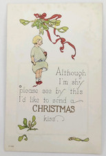 Antique 1910s James Henderson & Sons Christmas Postcard Series C-153 Unposted picture