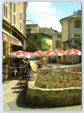 Postcard Lourmarin France Village Center picture