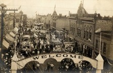 WI Wisconsin Watertown Industrial Parade July 4 1913 RPPC Photo Postcard COPY picture