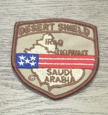 Desert Sheild militaria Iraq & Saudi Arabia Patch picture