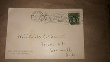 Rare Original 1906 Postcard With Stamp picture