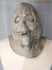 Vintage Oversized Heavy Latex Ghoul Zombie Mask Unmarked Horror Prop Display picture
