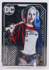 2022 DCEU Trading Cards HARLEY QUINN MARGOT ROBBIE METAL BOX TOPPER #DC-GMC-008 picture