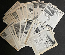 1957-58 The Lockheed Star Company Paper Lot of 21 Electra C-130 Jet Star Defense picture