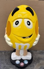 Vintage M&M’s Yellow Character 41” Store Display Advertising Figure Mars picture