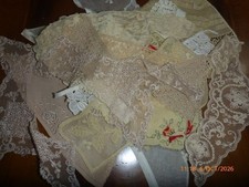 Antique Victorian/Edwardian Dress / Neck Fronts Modesty Panels/Job Lot/22 Items picture