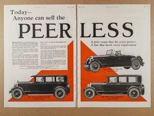 1926 Peerless Eight-69 Six-72 Six-80 vintage print Ad picture