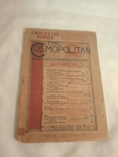 Antique September 1893 Cosmopolitan Magazine World's Fair Columbian Expo RARE  picture
