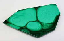 321 Ct 7X46X79 mm Natural Designer Malachite Rough Polish Slice Gemstone MJ-456 picture