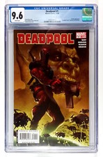 Deadpool #1 CGC 9.6 White Pages (2008) Marvel Comics Skrulls  picture