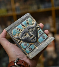 Ancient Egyptian Statue God Hathor Rare Ancient Egyptian Antiquities Egyptian BC picture