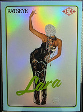 ESCO KATSEYE WILD 2026 Lara #35 Hologram Serial #008/010 Print Run 10 picture
