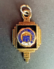 Vintage Grandview High School Ohio Charm Pendant Made By Kinny picture