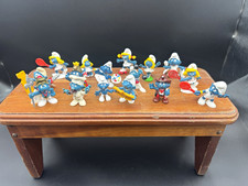 16 Smurfs Plastic Figurine Lot  70’s & 80’s picture