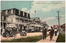 Vintage Postcard 1907-1915 Algonquin & Kearsarge Hotels, York Beach, Maine (ME) picture