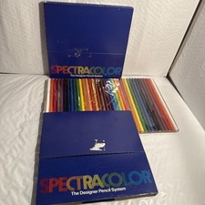 Vintage Faber-Castell Spectracolor Color Pencils Box of 36 picture