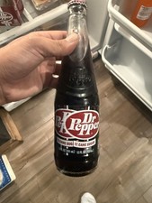 RARE Factory Error pure cane sugar Dr Pepper 12 oz Bottle – Manufacturing Defect picture