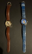2 Vintage Disney Ladies Mickey Mouse  Wrist Watches picture