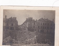 WW 2 French Photograph, Destroyed Town picture