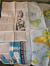 MINT Lot 5 WORLD NEWS OF THE WEEK  1954 & 1955 MAP 37