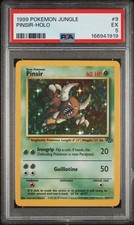 1999 Pokemon Jungle Pincir - Holo #9 PSA 5 picture