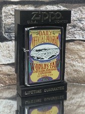 1995 Zippo Commemorative World’s Fair 1904 Louisiana Purchase Expedition NEW picture